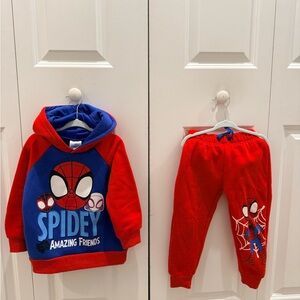 Spidey Amazing Friends Hoodie and Pants Set 3t